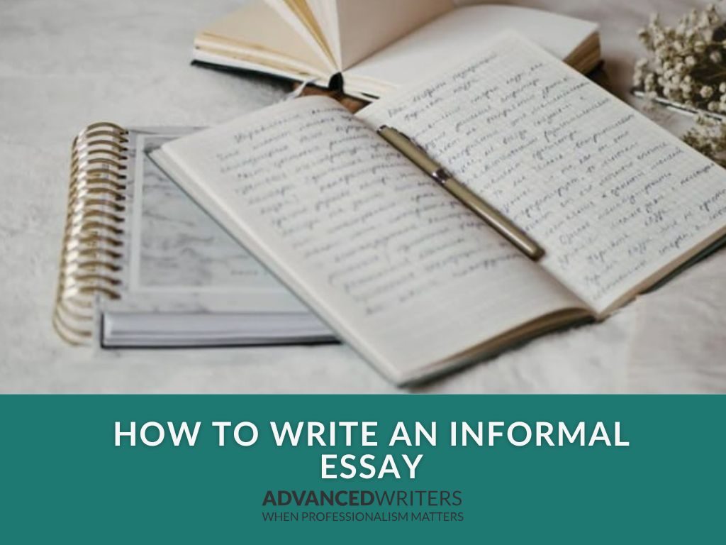 how to write an informal essay