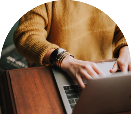 laptop notebook and cup